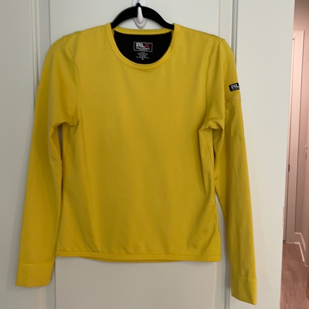 Yellow sporty top